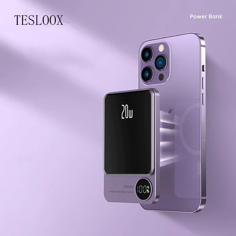 LED Display Magsafe 2-Way Fast Charging Power Bank-Q9