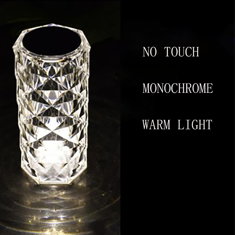 Crystal Rose Table Lamp Bedside Pat Lamp Atmosphere Lamp