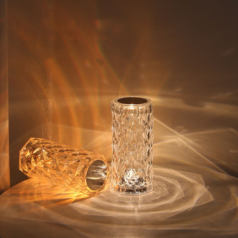 Crystal Rose Table Lamp Bedside Pat Lamp Atmosphere Lamp